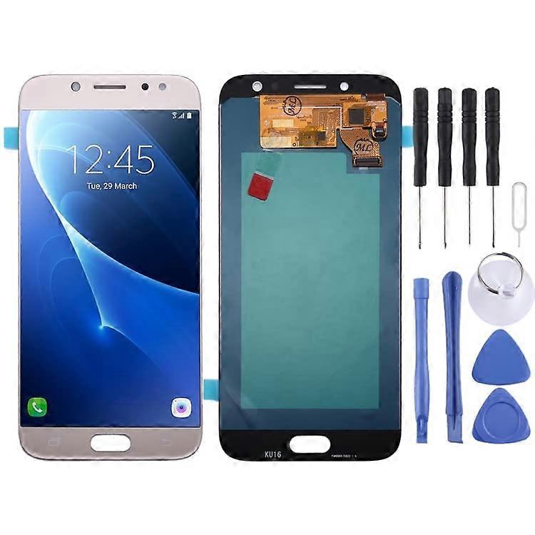 Gold Full Assembly LCD Touch Screen Digitizer Replacement for Samsung Galaxy J7 Pro J730F/DS