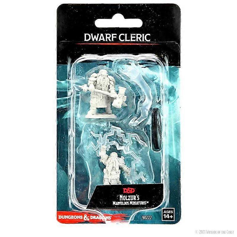 D&D Nolzurs Marvelous Unpainted Miniatures Dwarf Cleric Male