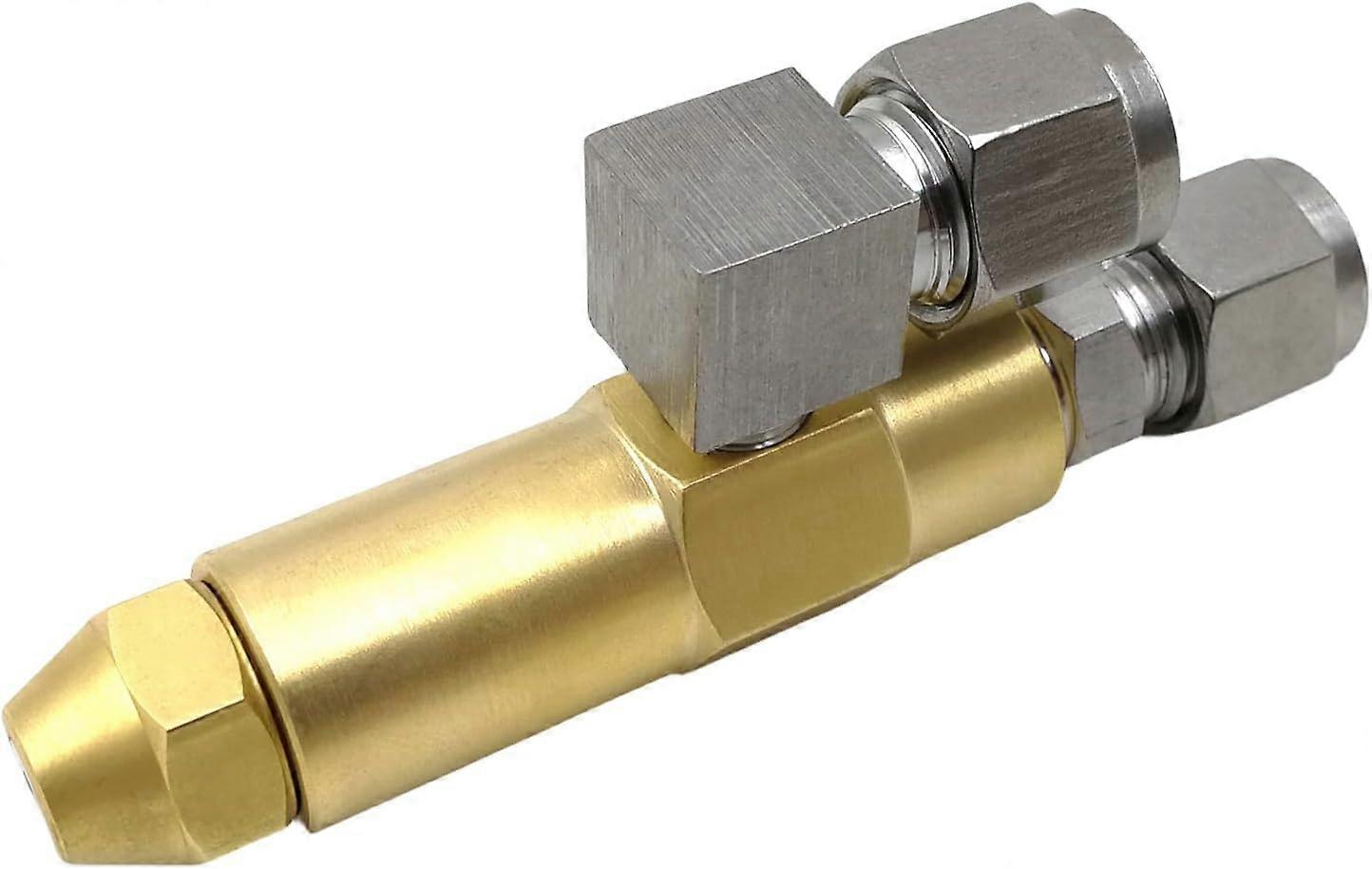 Waste Oil Burner Nozzle 0.54.0mm Air Atomizing Siphon Design for Precise Oil Atomization