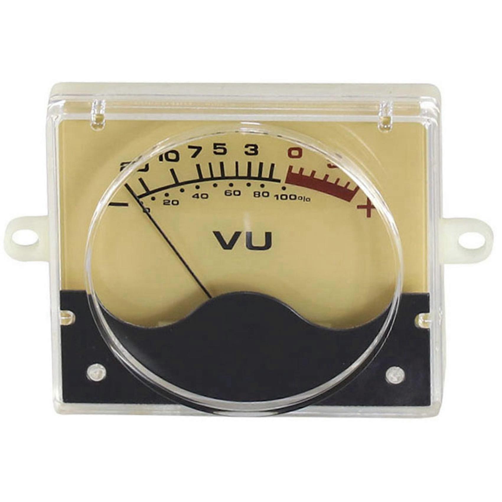 2X P-55SI High Precision VU Meter Head DB Meter Amplifier Audio Panel Level Meter with Backlight