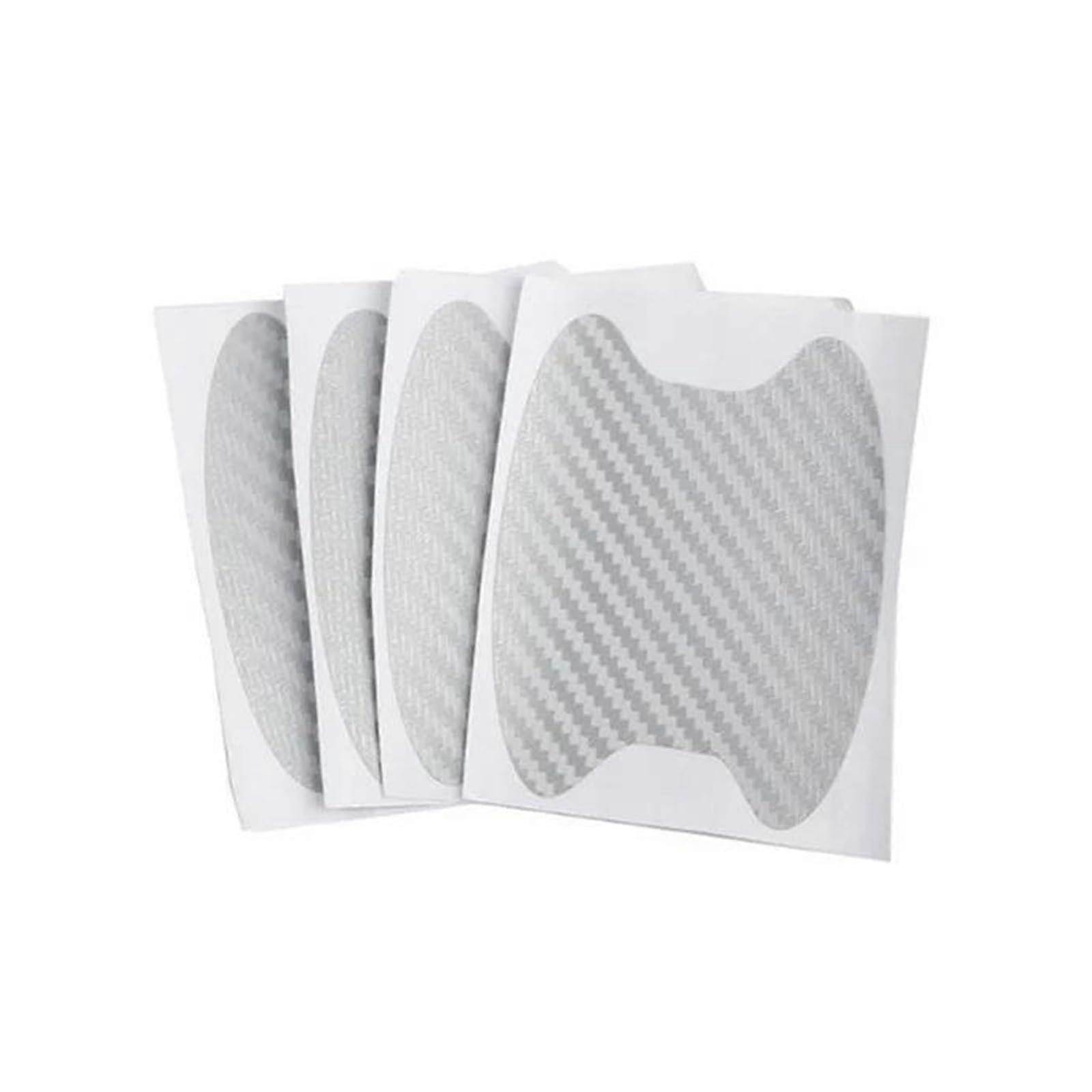Car Door Handle Protector Weatherproof Film Scratch Guard Auto Outer Handle Cover Set 4pcs