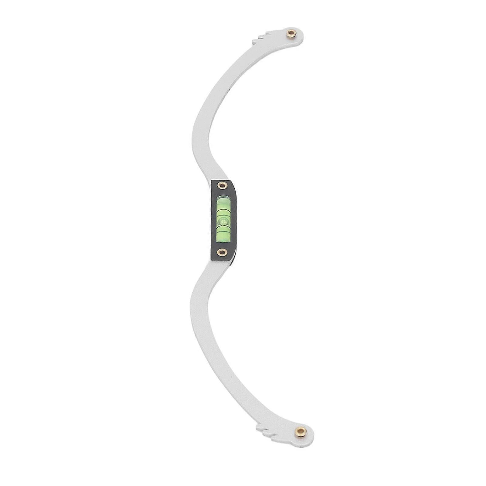 Aluminum Alloy Eyebrow Mapping Ruler with Dropper for Precise Brow Alignment and Salon Use