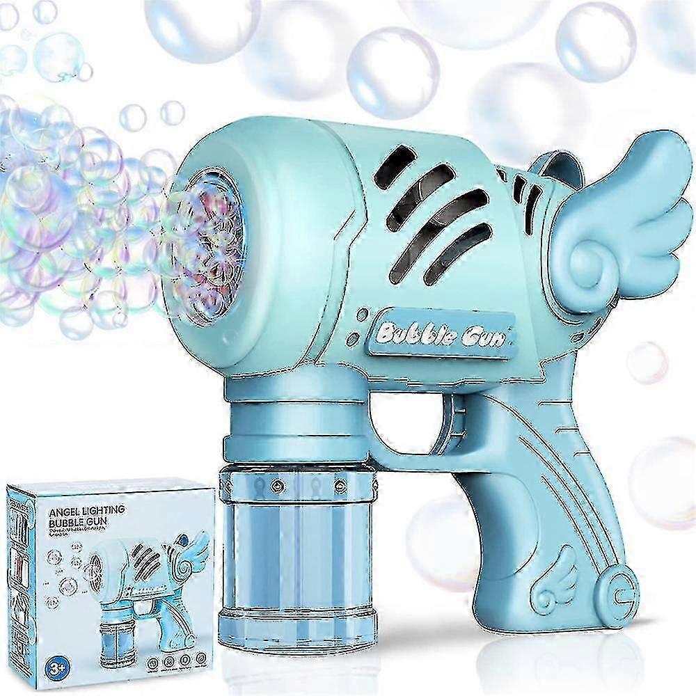 10 Holes Bubble Gun Bubble Blower Machine Blaster Bubble Launcher Toys