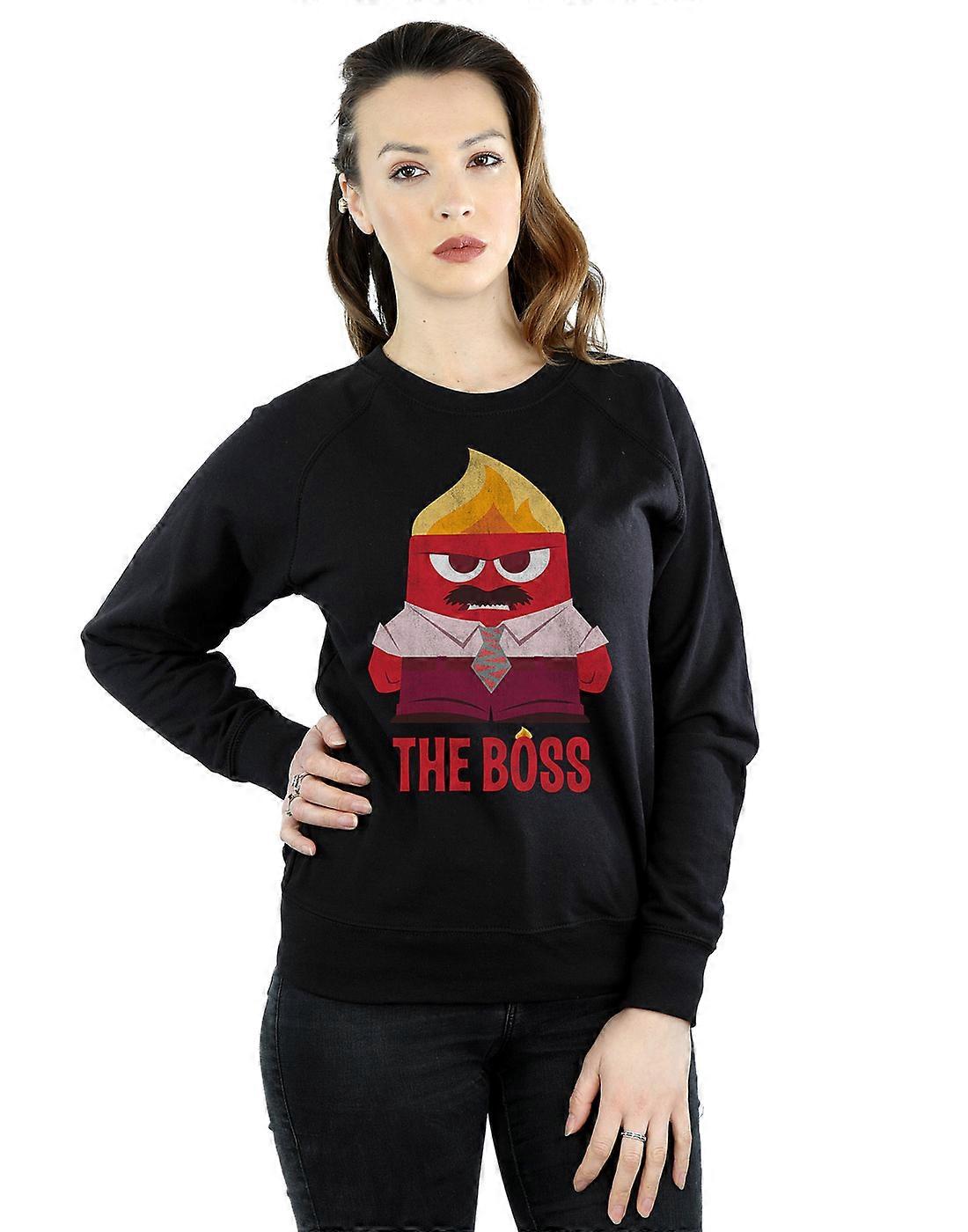 Disney Women's Inside Out Anger The Boss Sweatshirt