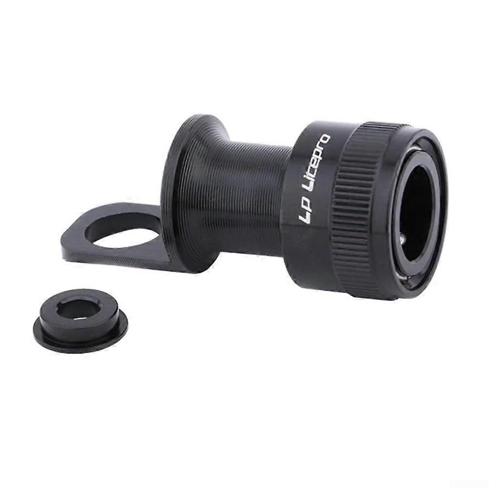Bicycle Pedal Adapter CNC Aluminum Quick Release M5 Mount Lightweight Anodized Alloy Black