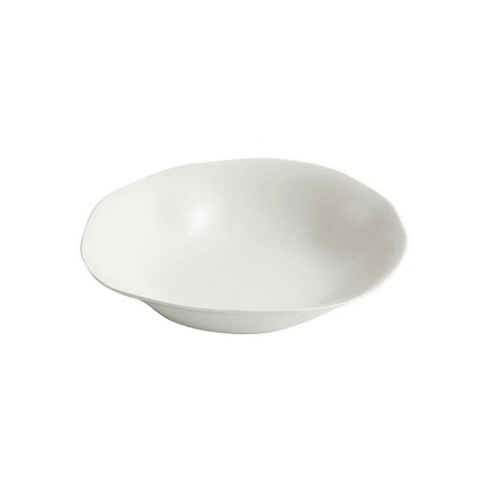 Ceramic Dinnerware 10.4 Inch Deep Serving Plate for Salad and Pasta Microwave Dishwasher Safe