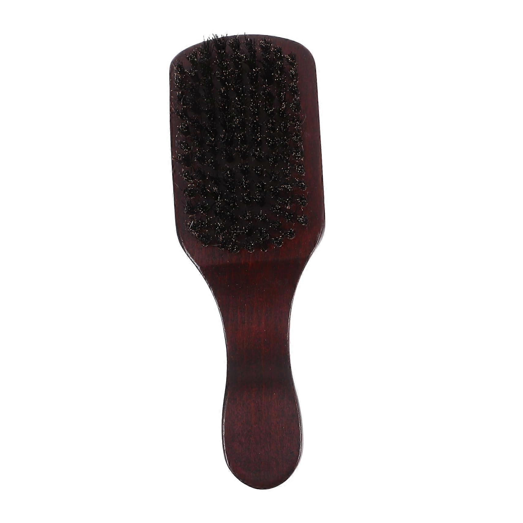 Men Beard Brush with Ergonomic Grip for Fast Grooming and Versatile Beard Styling