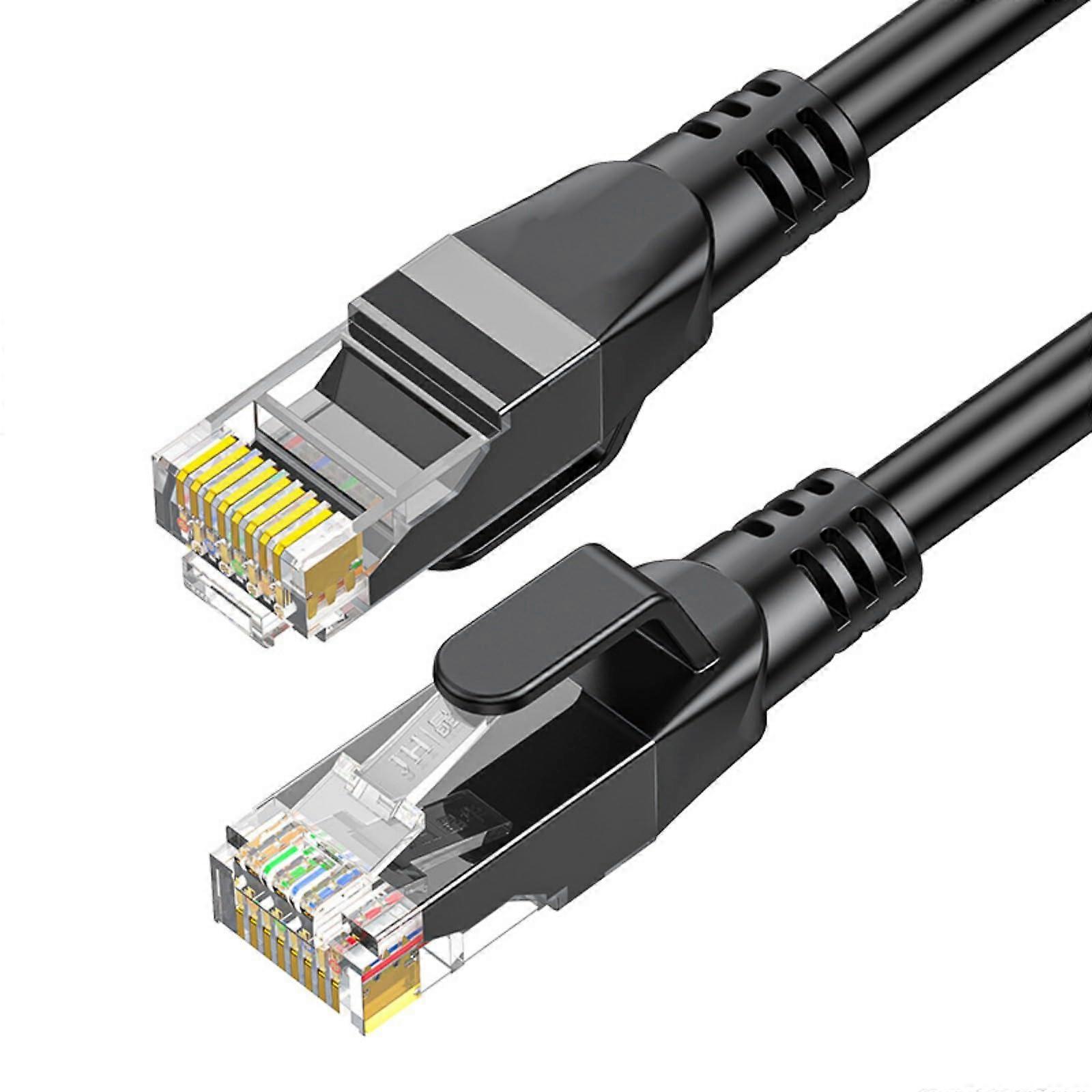Cat6 Ethernet Cable 10m Shielded Speed Data Transfer with GoldPlated Connectors for Home Office