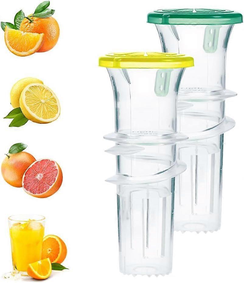 Manual Citrus Juicer with BuiltIn Filter, Ergonomic Lemon Lime Squeezer for Max Juice Extraction