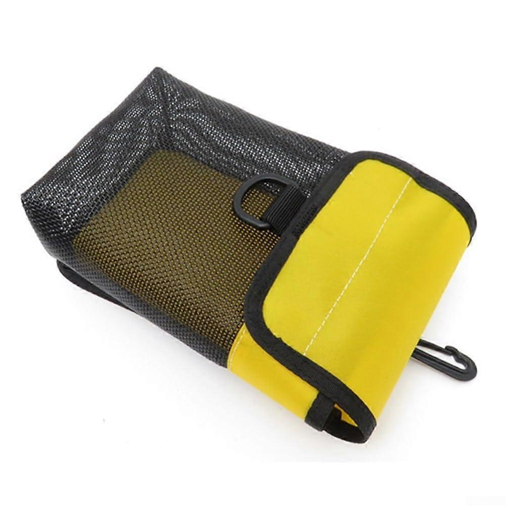 Scuba Diving Mesh Gear Bag with Secure Loop Strap Closure and Swivel Buckle Attachment
