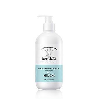 Geitemelk Nikotinamid Dusjgel Dyprensende Keratin Melanin Fuktighetsgivende Whitening Body Wash