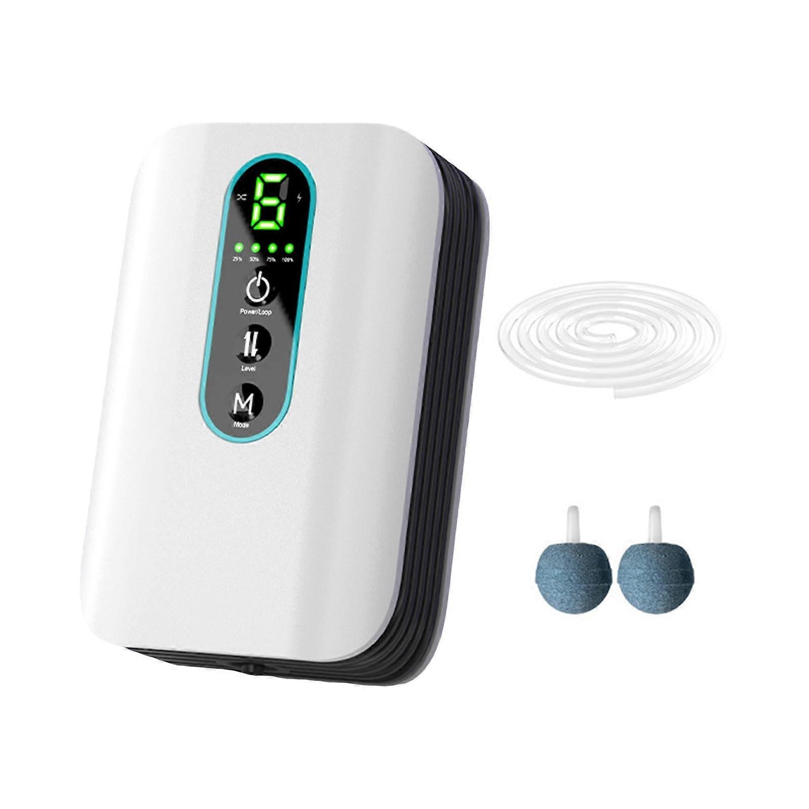 Quiet USB Aquarium Air Pump with Energy Saving and Efficient Oxygenation for Fish Tanks