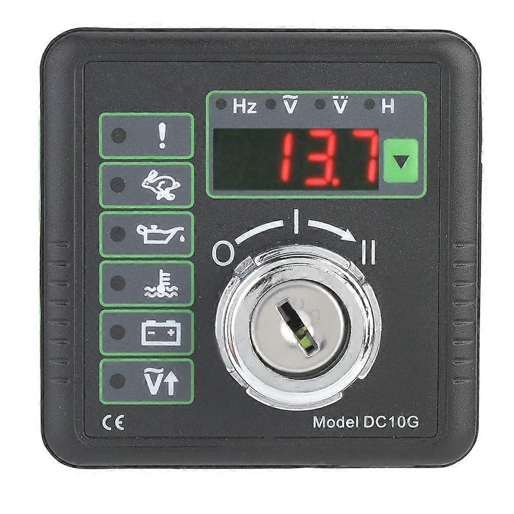 Digital Display Generator Control Panel with Automatic and Manual Engine Start Controller