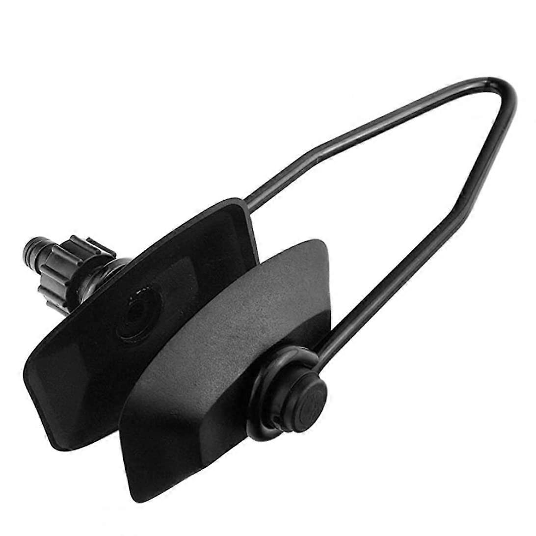 Outboard Motor Flusher with Quick Secure Connection, Universal Boat Engine Flusher Cups, Black