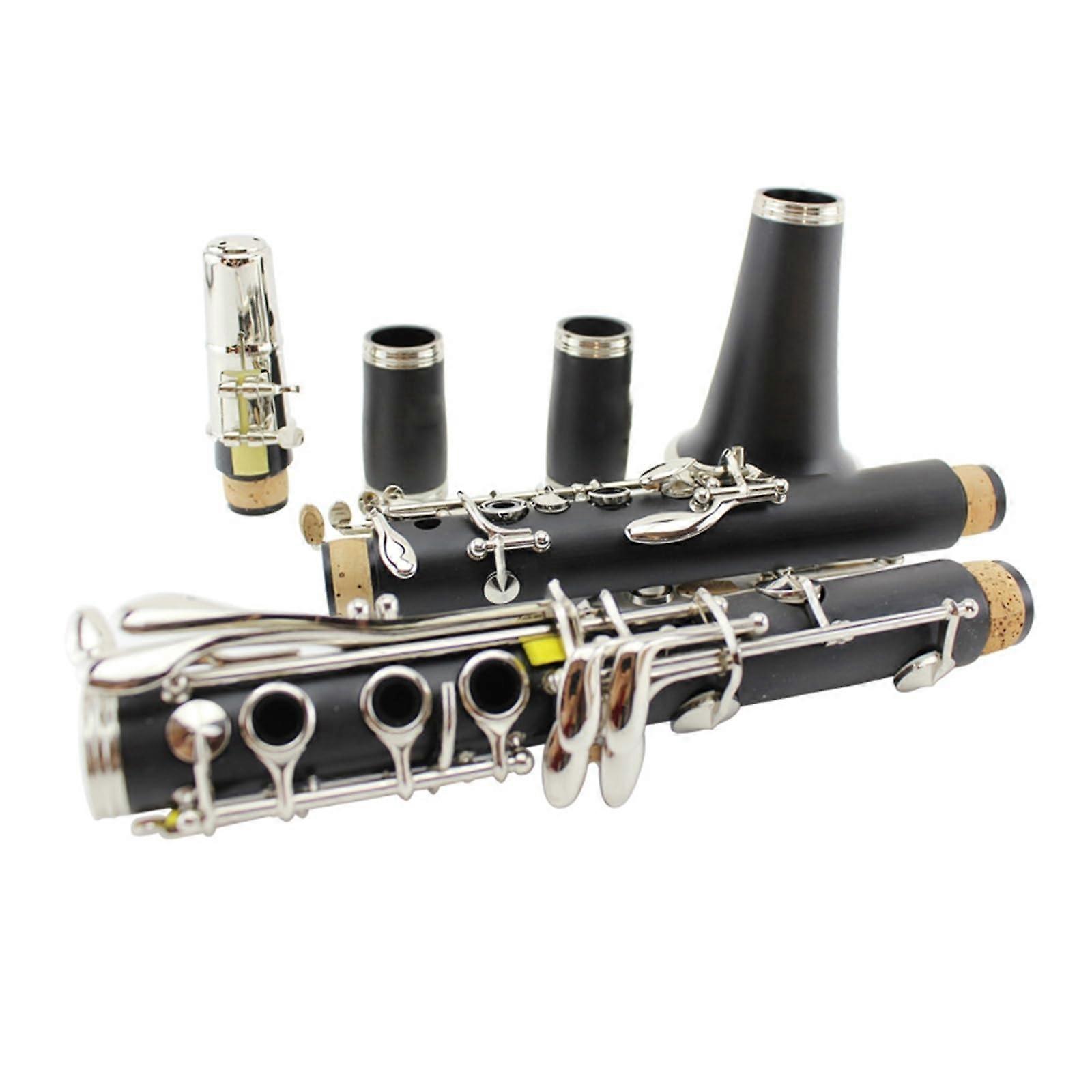 Professional 17Key B Flat Clarinet with Ergonomic Design and Smooth Tone