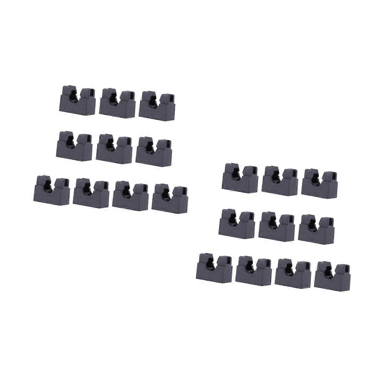 20pcs Wall Mounted Hose Holder Heavy Duty Hose Mounting Bracket NonAging Easy Install