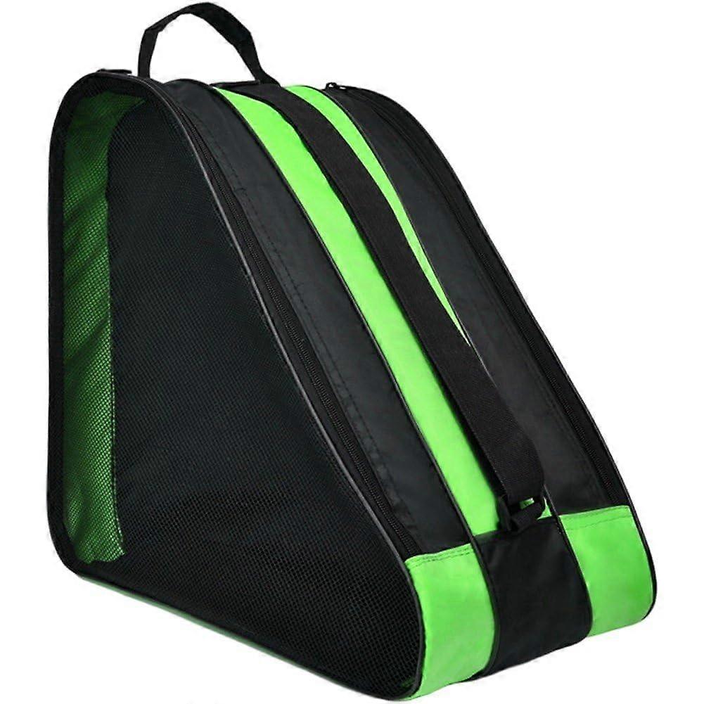 Roller Skate Bag with Adjustable Shoulder Strap, Breathable Odor Control, Fits All Skate Types