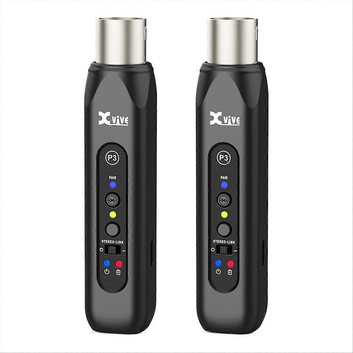 P3D Wireless XLR Bluetooth Receiver Bluetooth Audio Receiver for Mixer, Active PA Systems,DJ System