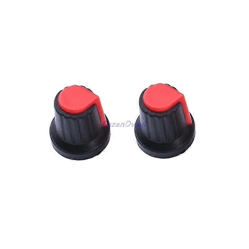 10 Pcs WH148 Potentiometer Knob 15x17mm Plastic Amplifier Control Knobs for Audio Equipment