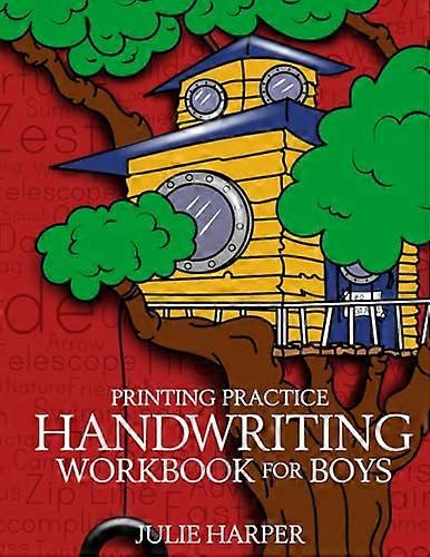 Printing Practice Handwriting Workbook for Boys