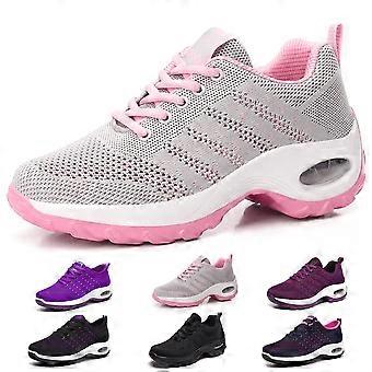 Bequeme orthopädische Sneaker für Damen mit Fußgewölbeunterstützung, atmungsaktiv, mit rutschfester Sohle, orthopädische Freizeitschuhe