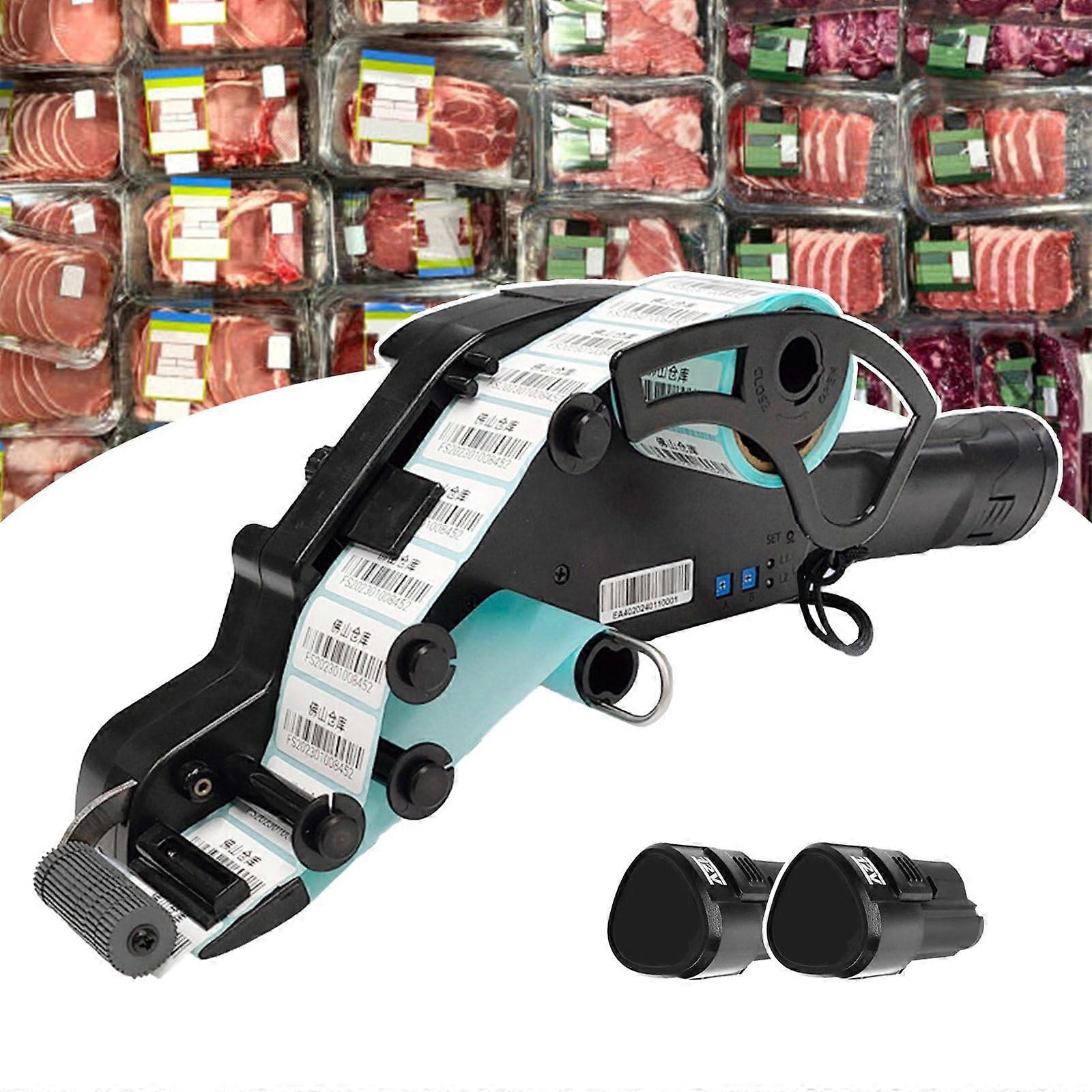 Portable Label Dispenser with Automatic Sensing, Battery Powered Handheld Sticker Applicator