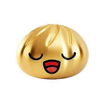 Dowmoo Baozi Pinching Fun (Golden Color) Is A Portable, Cute, Healing, Quick-Rebound, Fun And Stress-Relieving Simulation Food Toy