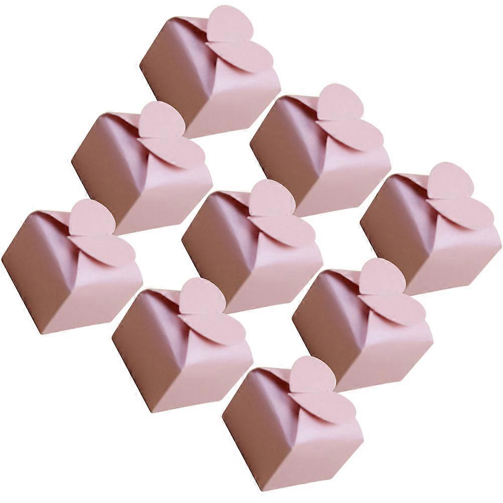 Paper Candy Containers Heart Candy Boxes for Storage Use 50Pcs Pack