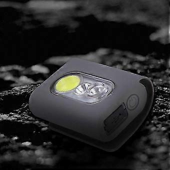 LED-hardlooplamp met stevige clip, 2000 lumen, oplaadbaar, veiligheidsaccessoire voor hardlopen