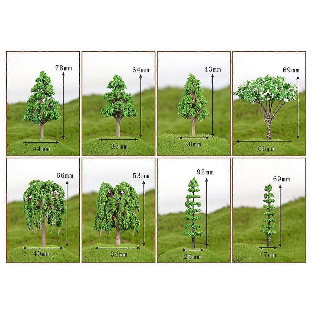 Artificial Mini Tree Pine Tree for Decor 2Pcs Miniature Garden Landscaping