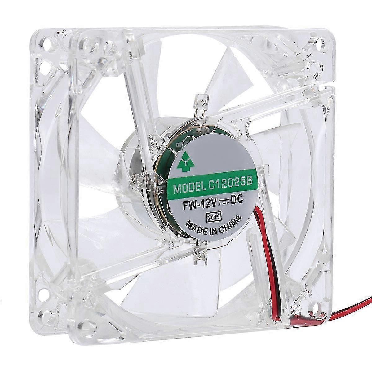 LED Fan Computer Case Fan Supports High Performance Cooling 1Pcs