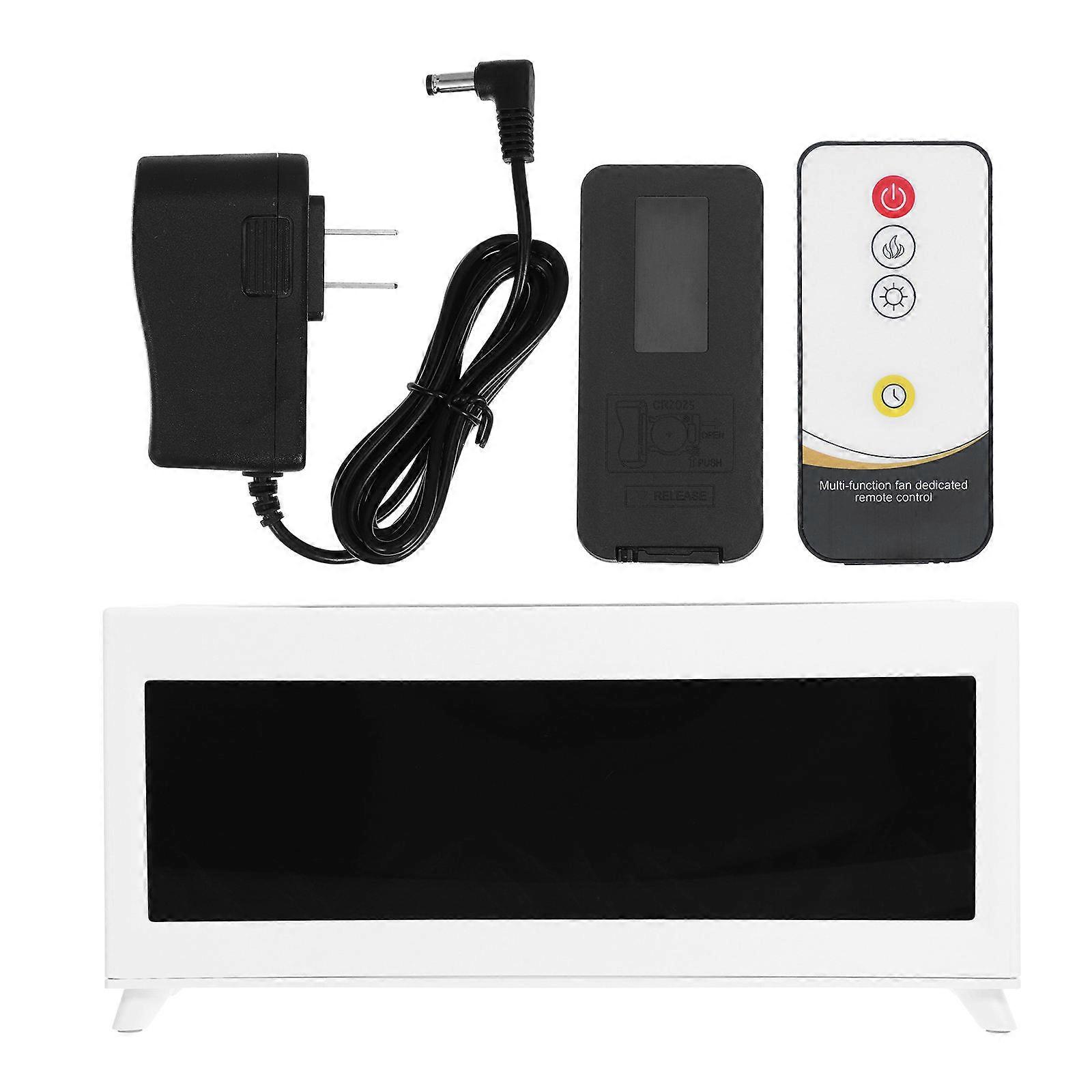 Simulated Flame Fireplace Aromatherapy Diffuser with Remote Control