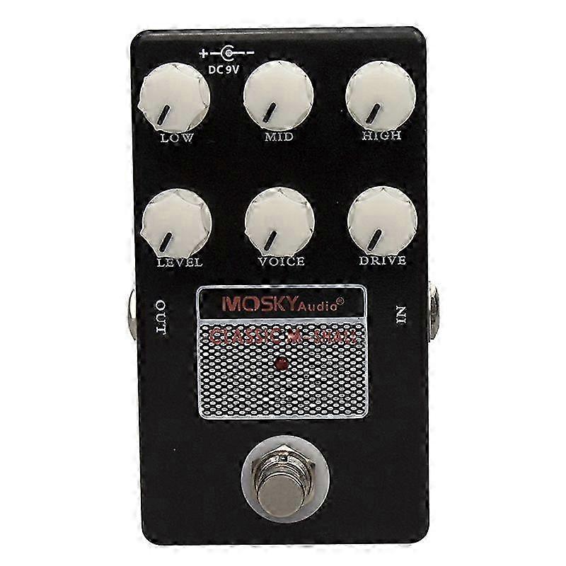 Audio Guitar Effect Pedal Processor M-Shall Classic Speaker Simulation Drive Voice Level