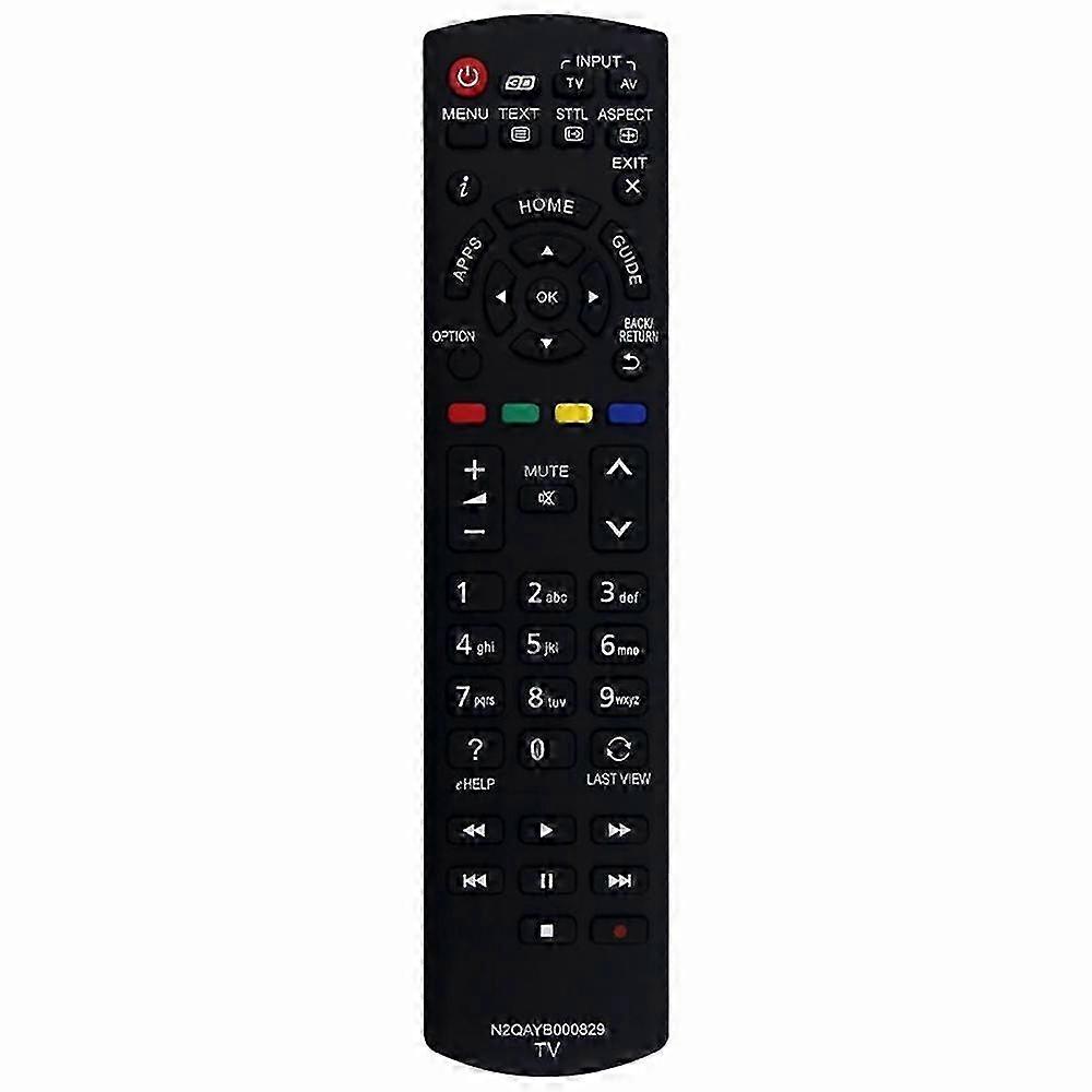 N2QAYB000829 For Panasonic TV Remote Control Replacement Ergonomic Controller