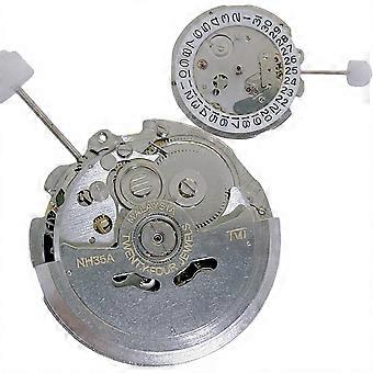 NH35A Single Calendar Automatic Watch Movement Replacement for NH35 NH36A 3 Hands Date Display