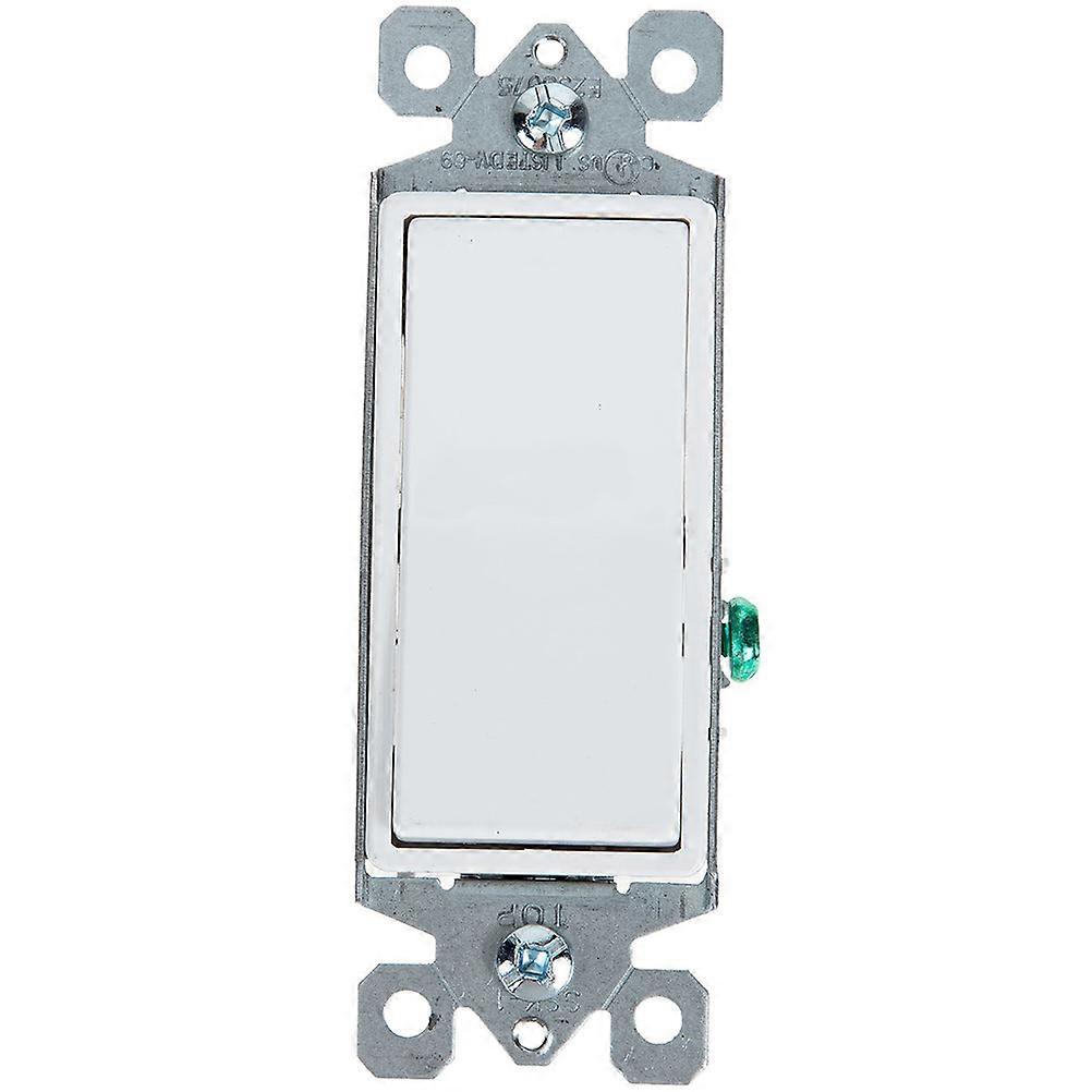 Replacement 3-way Switch Rocker Light Switch 15A Standard Decorator Switch For Light