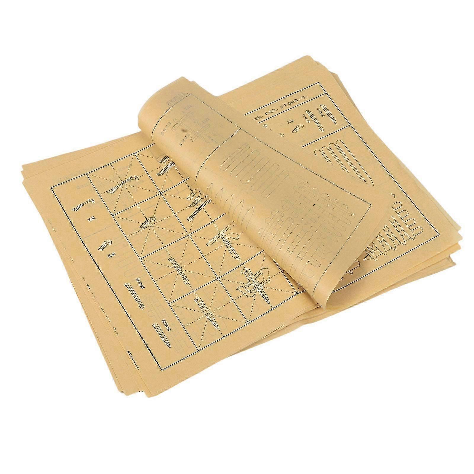 Chinese Calligraphy Practice Sheets for Beginners with 240 Paper Sheets