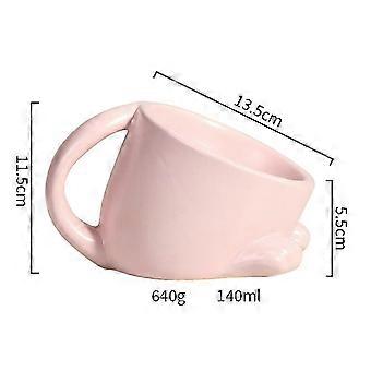 Ceramic Pet Bowl Gardening Outdoor Cat Dog Bowl Non-Slip Pet Feeding Dish compatible with Cats Dogs