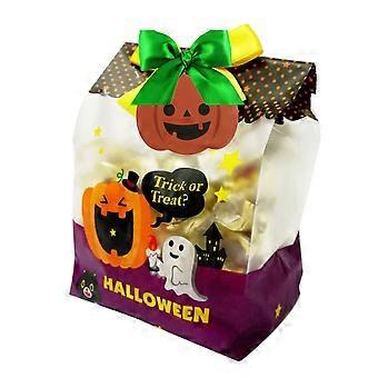 4 Bag/200pcs Halloween Hanging Tag  Funny Fashion Gift Tags (Pumpkin+Ghost)