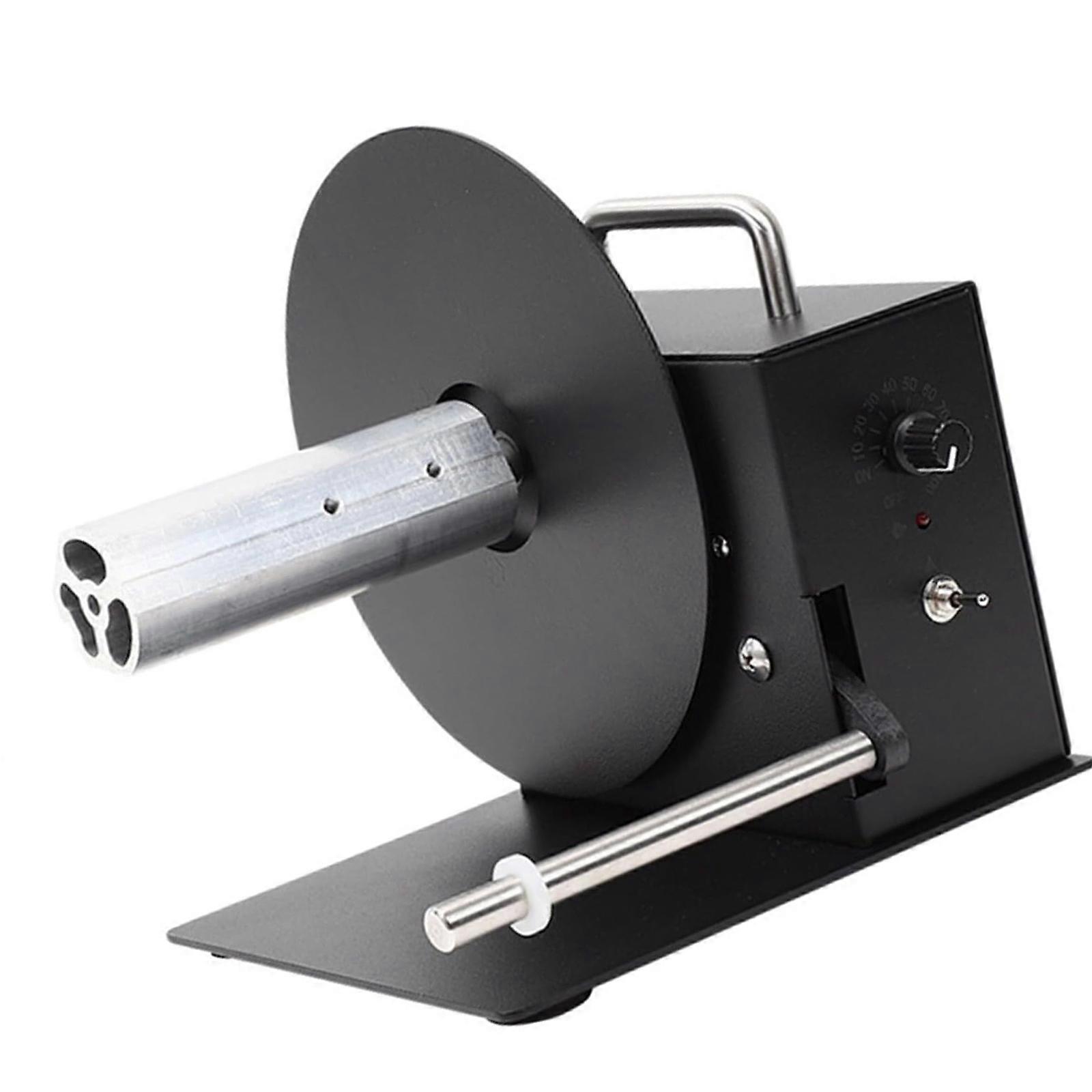 Efficient Label Rewinder with 180mm Roll Diameter Bidirectional Automatic Synchronization for High Capacity Processing Multicolor