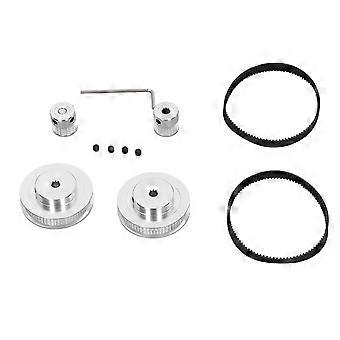 Synchronrad für VORON 2.4 3D-Drucker, 20 + 60 Zähne, 5 mm Bohrung, mit 200 mm L, 6 mm B Riemen
