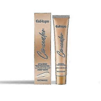 Petit correcteur de fond de teint en tube d’or, correcteur de peau léger naturel pas facile à enlever Fond de teint liquide hydratant