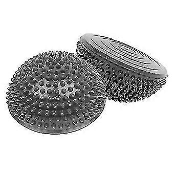 Dual Pack Balance Domes for Fitness, Physiotherapy, PVC Spiked Design, 16.5cm, 100kg Capacity