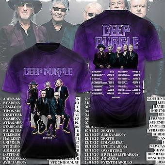 Deep Purple Tour 2026 3D T-shirt OU0454