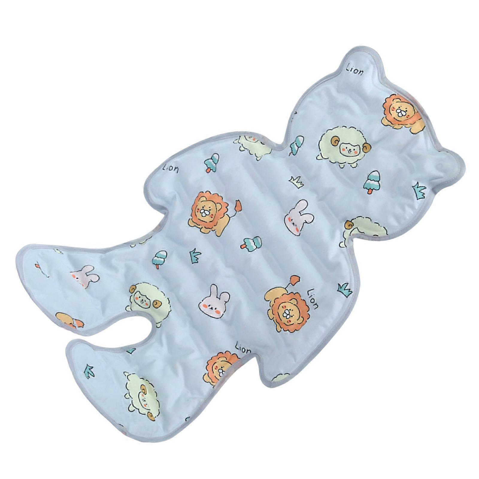 Stroller Insert Multiple Pattern Baby Pram Pad Breathable Insert Refreshing Stroller Cushions Comfortable Insert Gift Multicolor