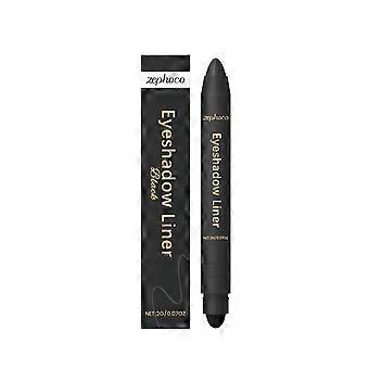zephoco Black Two-In-One Eyeliner Pen Is Smooth And Silky, Naturally Color-Matching For Various Eye Makeup Occasions, And Easy To Use For Beginners