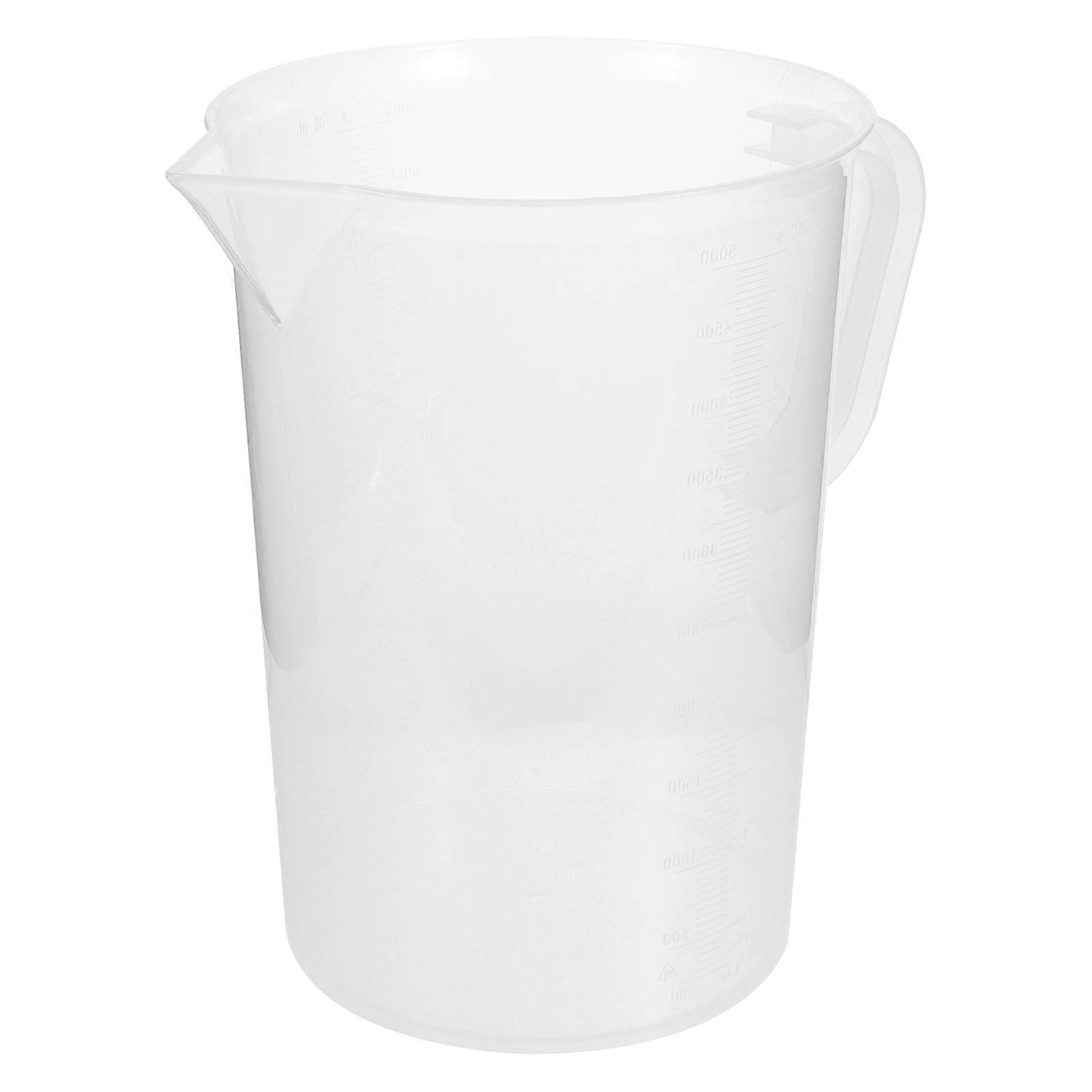 5000 ml mätglas graderad mätglas plast mätkopp