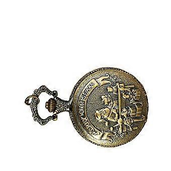 Retro Vintage Quartz Watch Christmas Pocket Watch for Watching Time