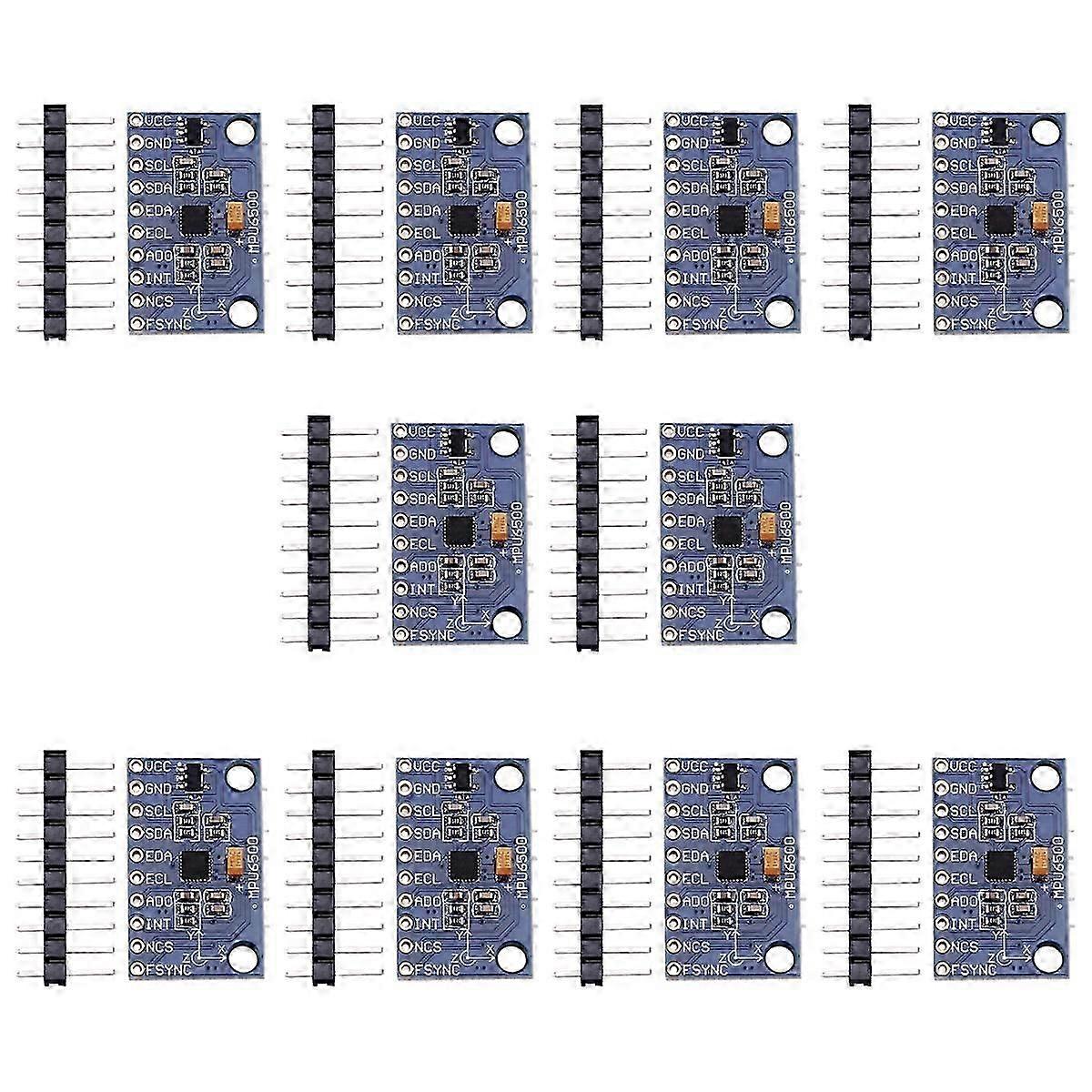 10Pcs MPU6500 Gyroscope Accelerometer Sensor Module 6-Axis GY-6500 Sensor Module IIC Communication P