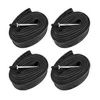 Pneus intérieurs de vélo 20 x 1-1/8 Paquet de 4 avec buse française 451 de 60 mm pour vélos de route pliables